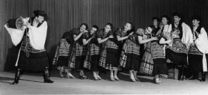 Matyó tánc 1963 - Varga Pali, Bányai, Dékány, Madarász, Újházi, Kocsonya, Szakolczay, F. Tóth, Krausz, Vrábel, Kovács Bandika 